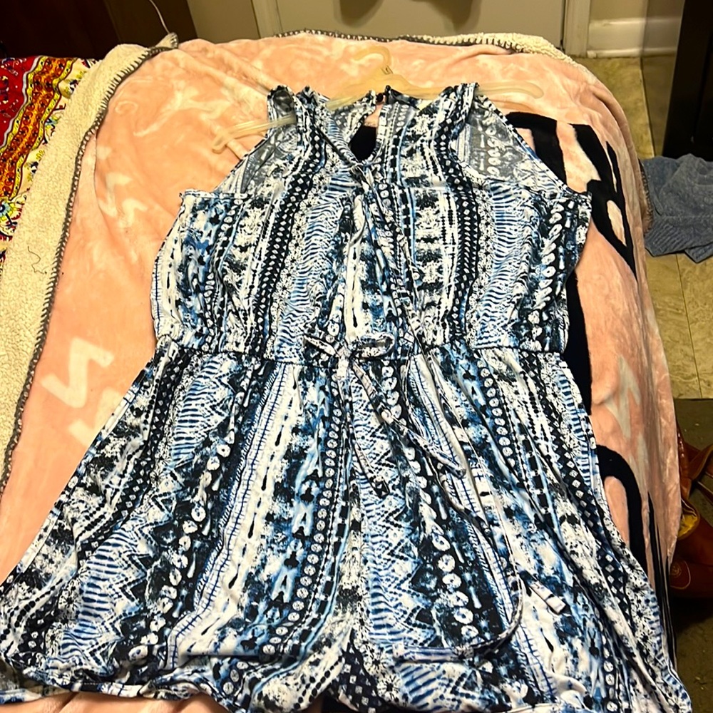 Tribal Romper Plus Size 3x